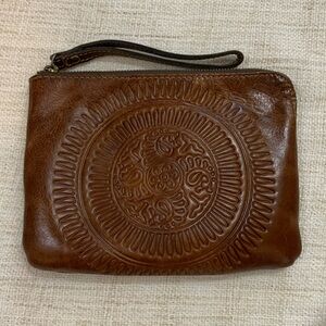 Patricia Nash Leather Wristlet